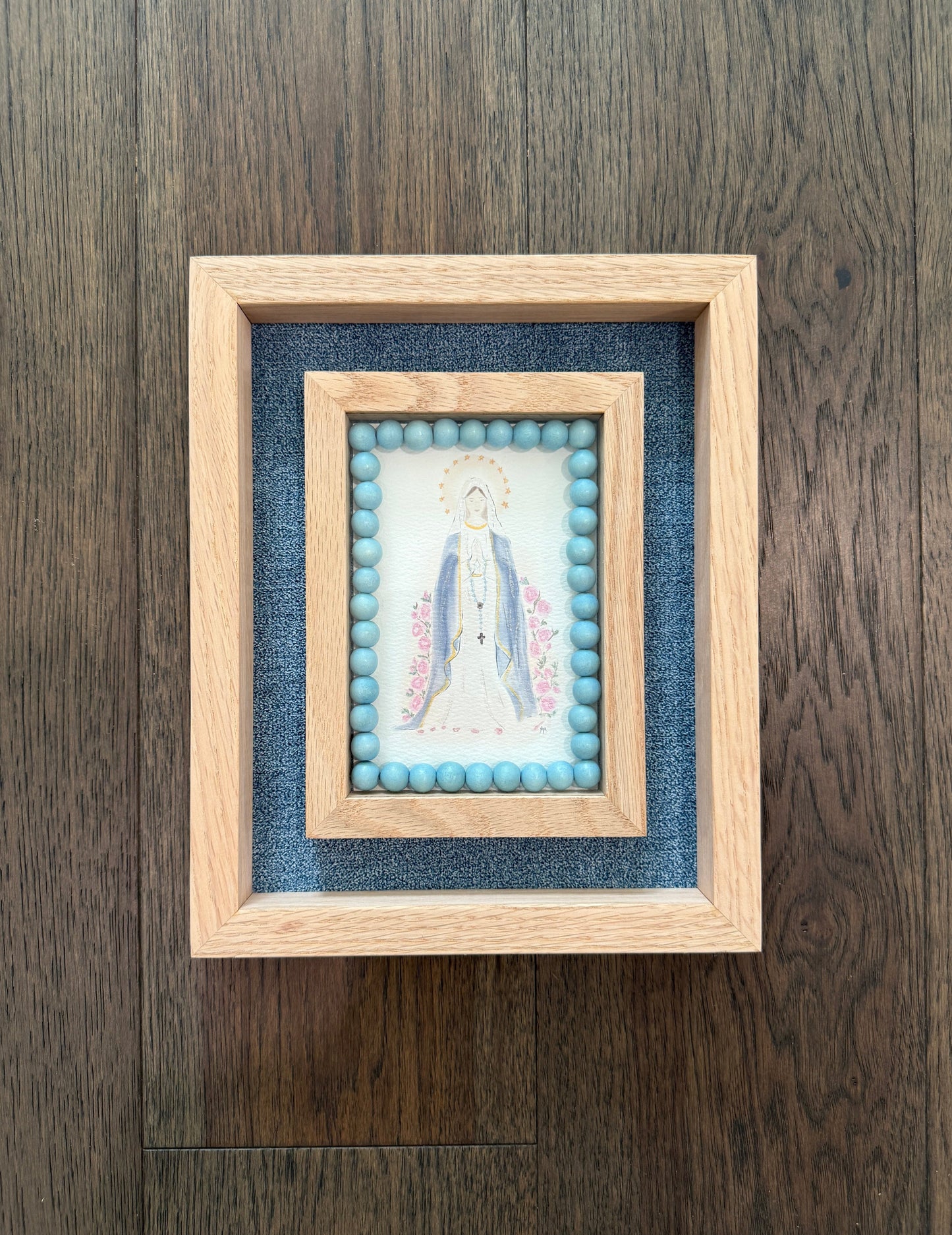 "Mary With Rosary"